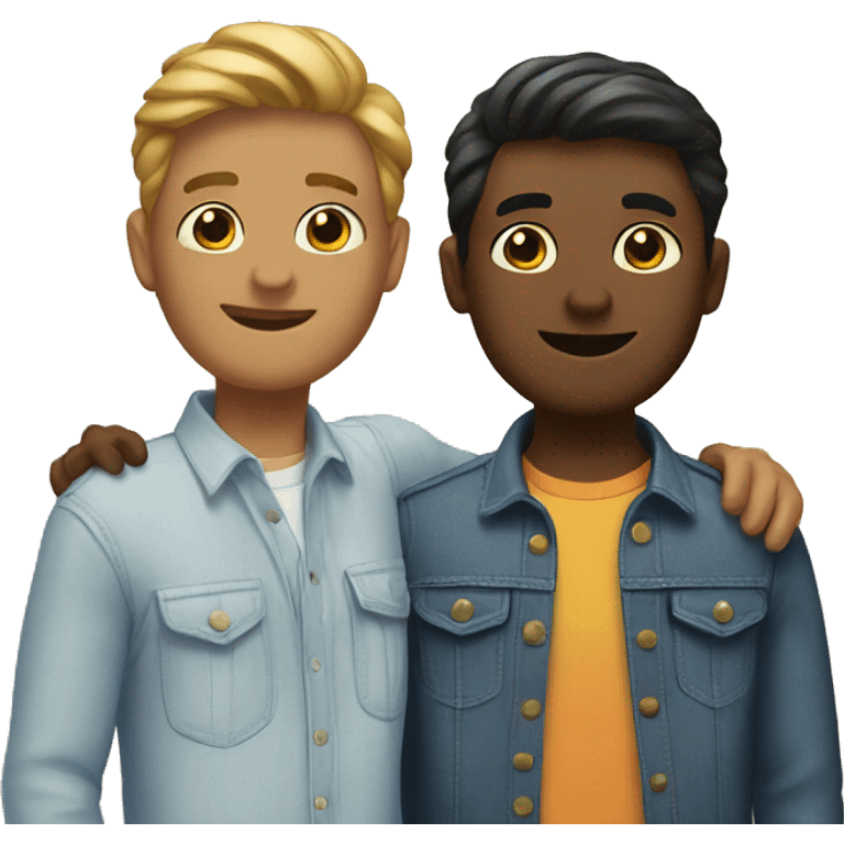 A gay couple emoji