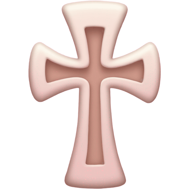 Light pink ankh  emoji