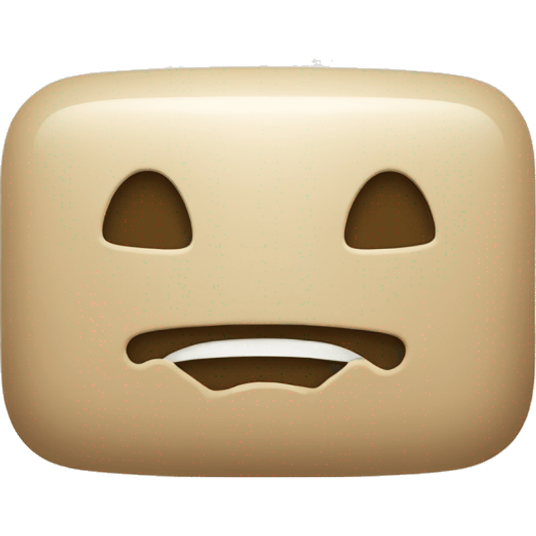 Beige netflix logo emoji