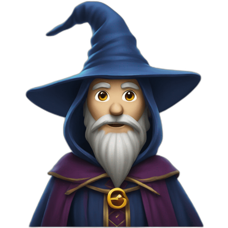 wizard looking the instagram app icon emoji