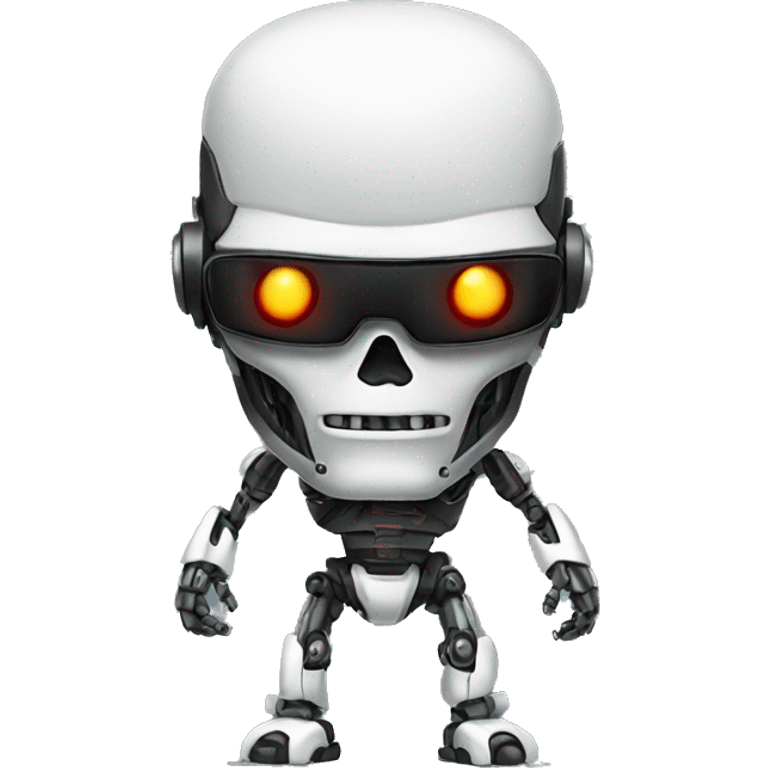 Asian terminator robot emoji