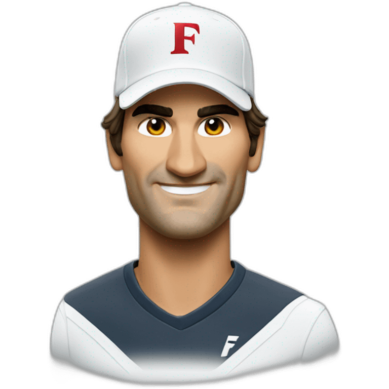 roger federer tennisman emoji