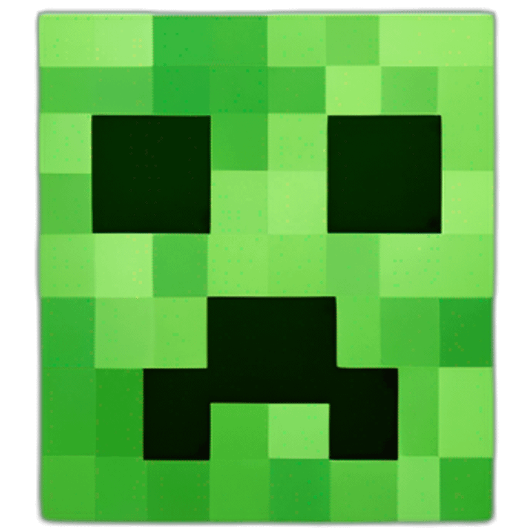 Minecraft creeper emoji