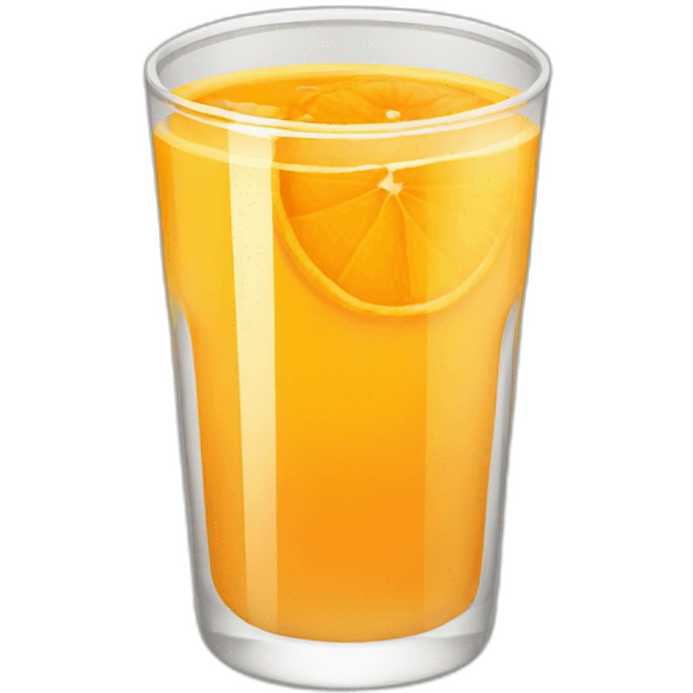 orange juice emoji