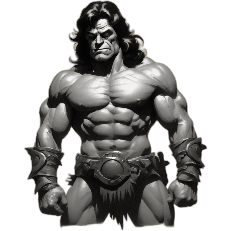 frank frazetta art emoji