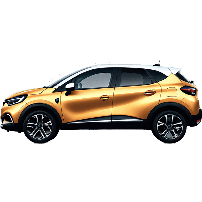 Renault captur 2021 Side  emoji