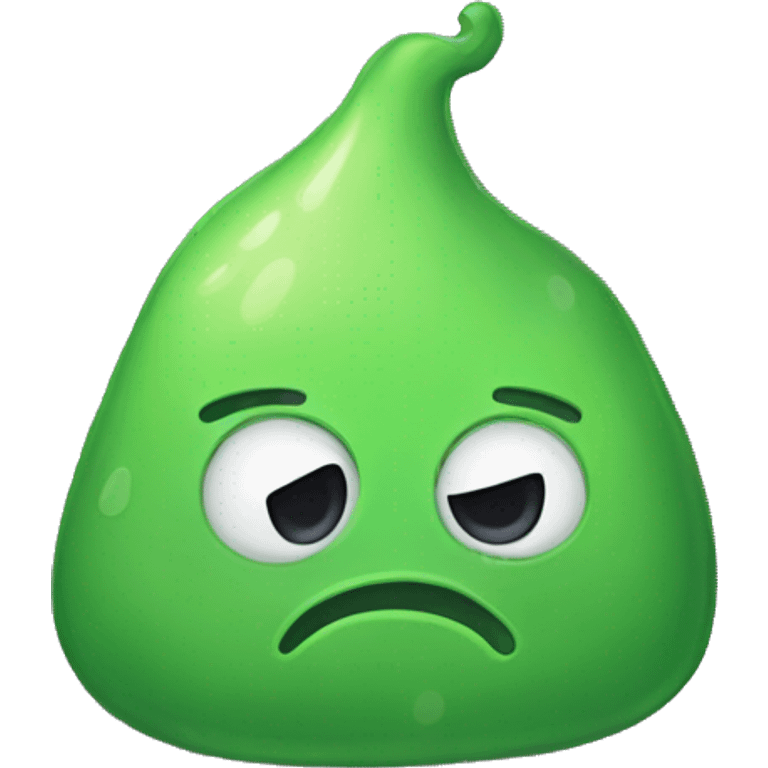 sad slime emoji