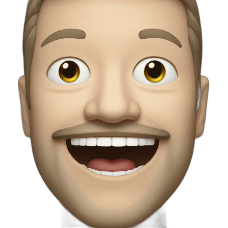 Lars von Trier smile emoji