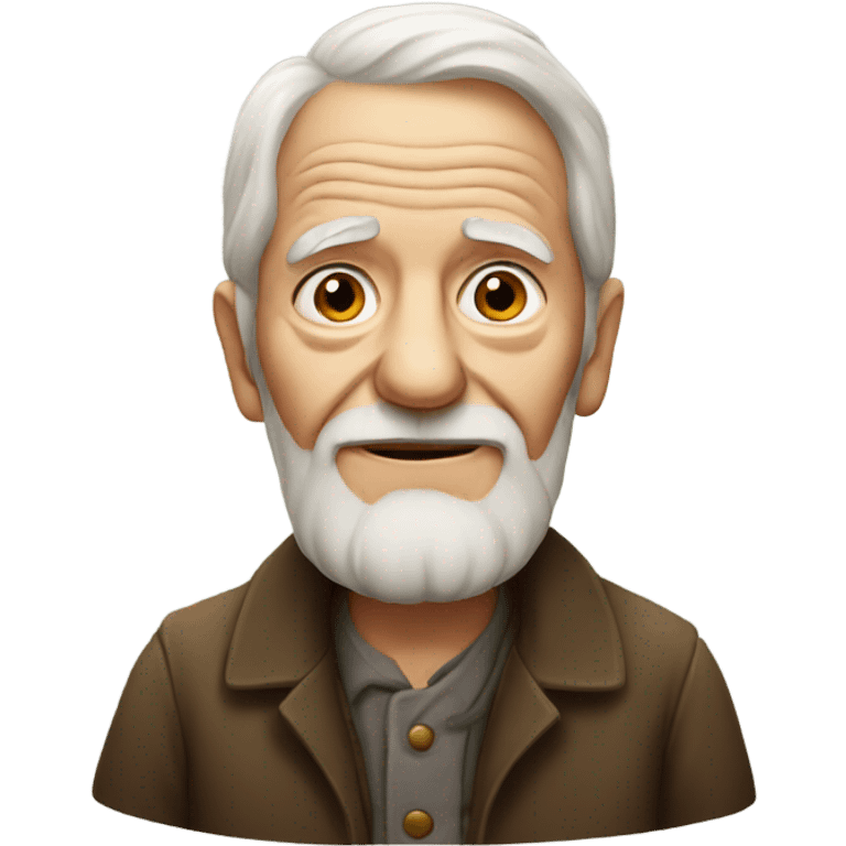 old man portrait  emoji