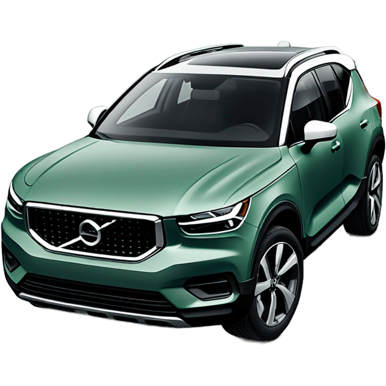 Greygreen Volvo XC40 emoji