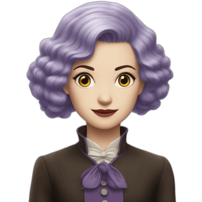 violet from series of unfortunate events emoji