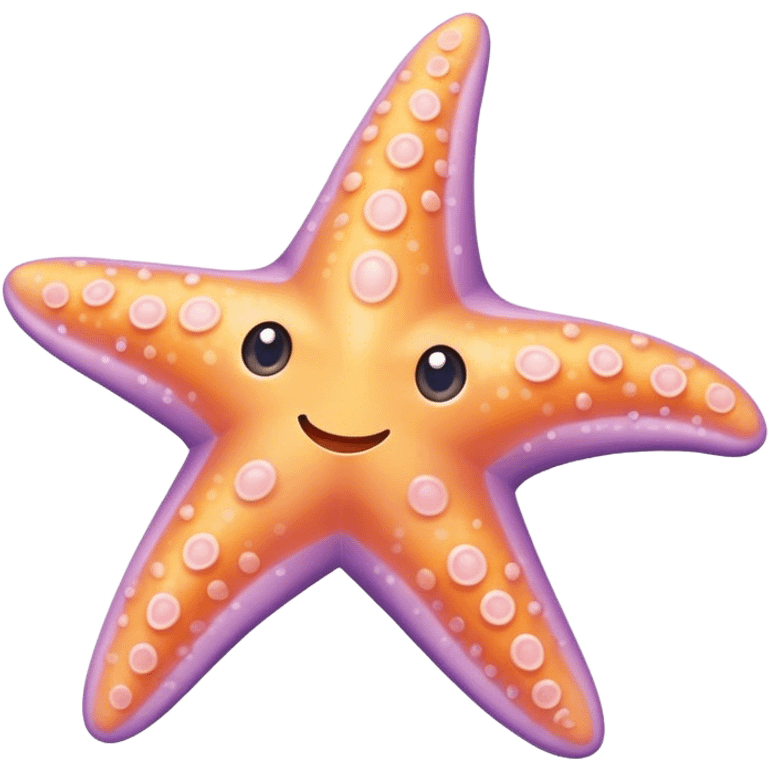 Pastel starfish  emoji