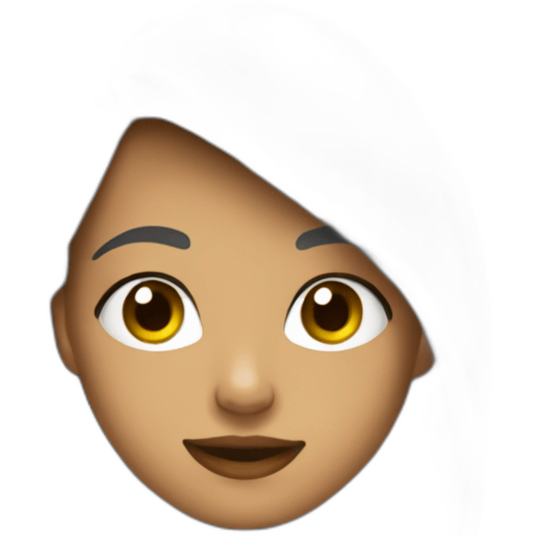 Melena colorines emoji