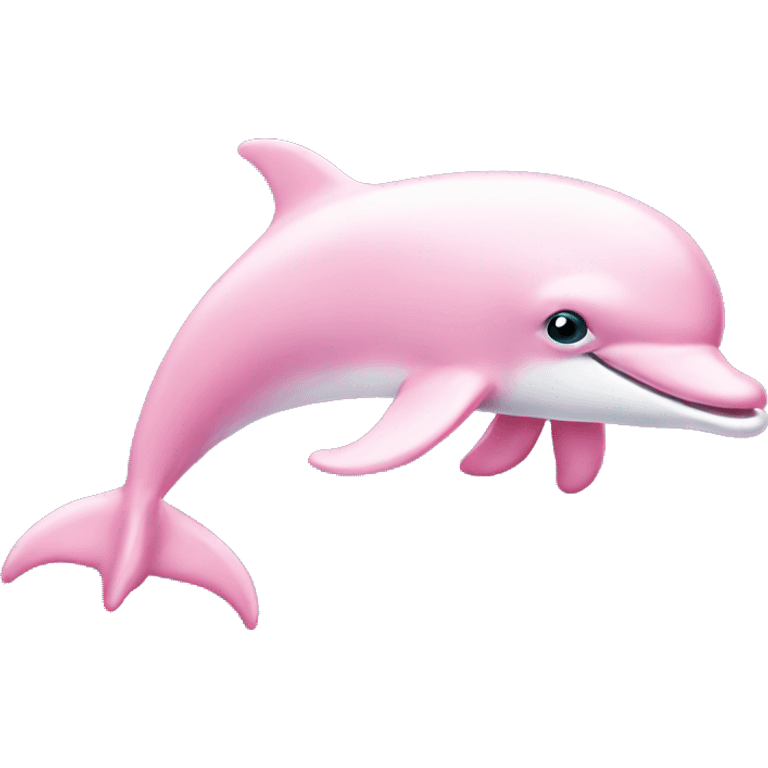 Pastel-pink-colors-dolphin emoji