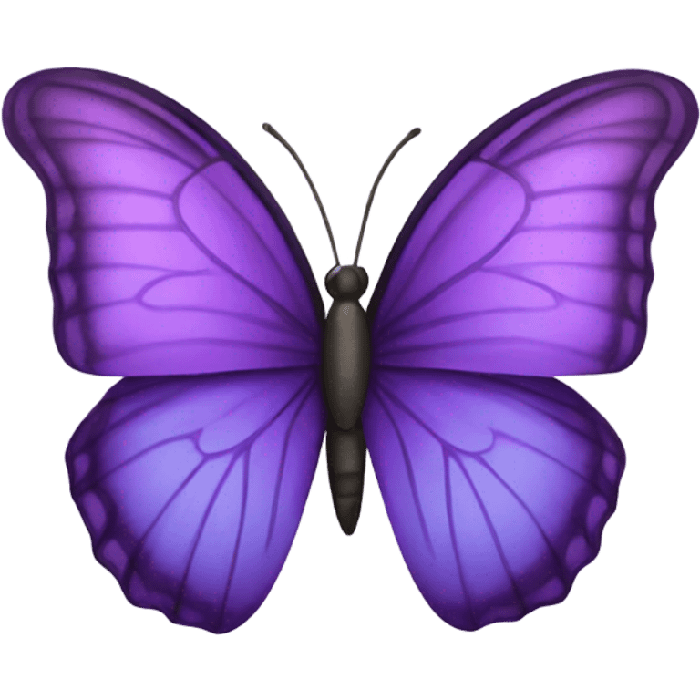 purple butterfly  emoji