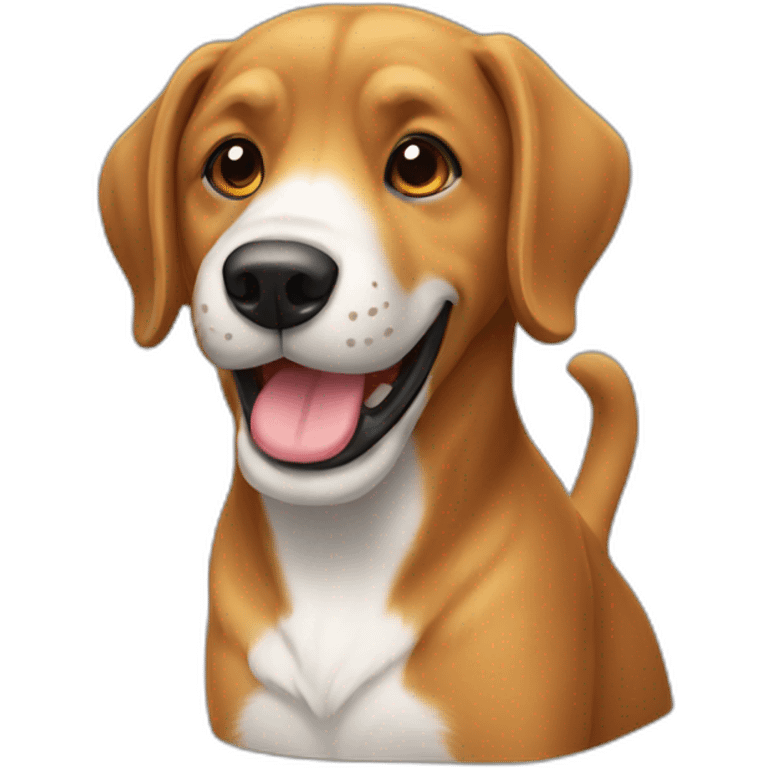 Chat avec chien emoji