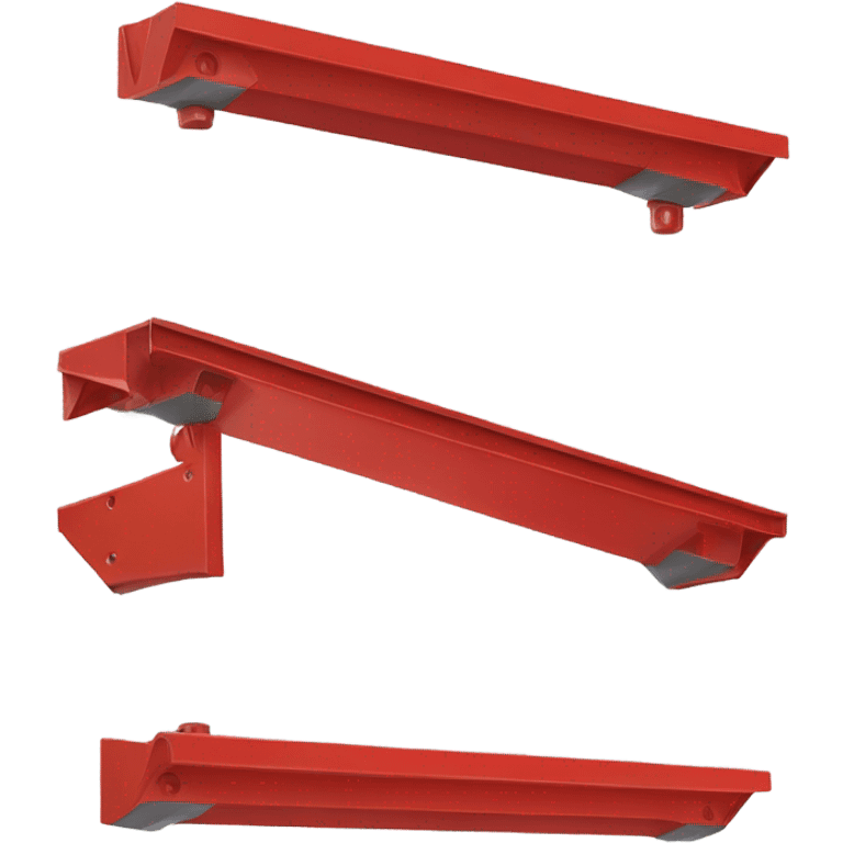 red steel beam emoji