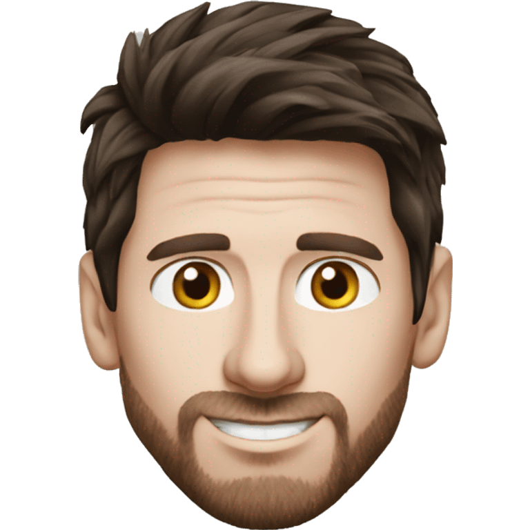 Lionel messi sans cheveux emoji