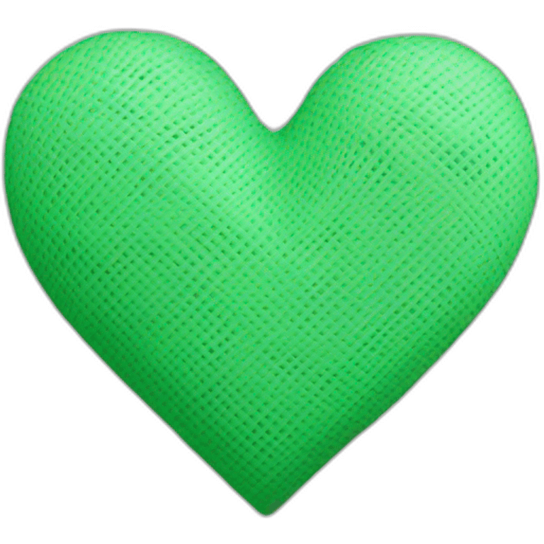 bandage green heart emoji