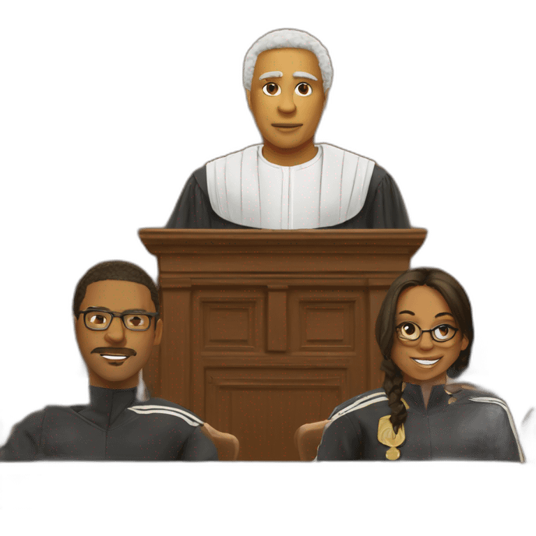 the court emoji