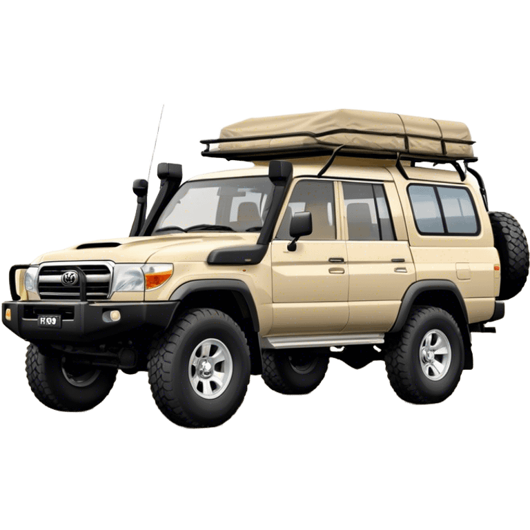 landcruiser 79 series - Toyota (Model Year: 2008) (Iconic colour: sand) emoji