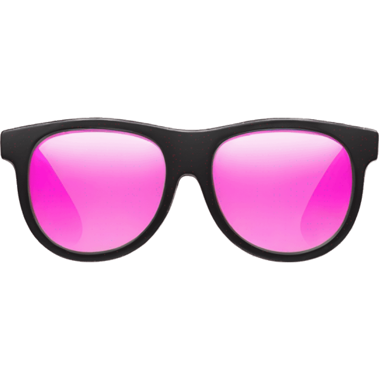 Sunglasses pink emoji