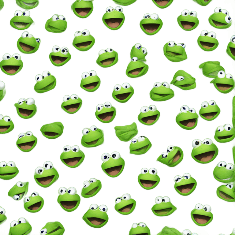 Kermit the frog emoji