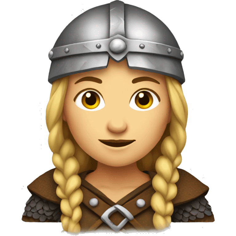 Viking woman emoji