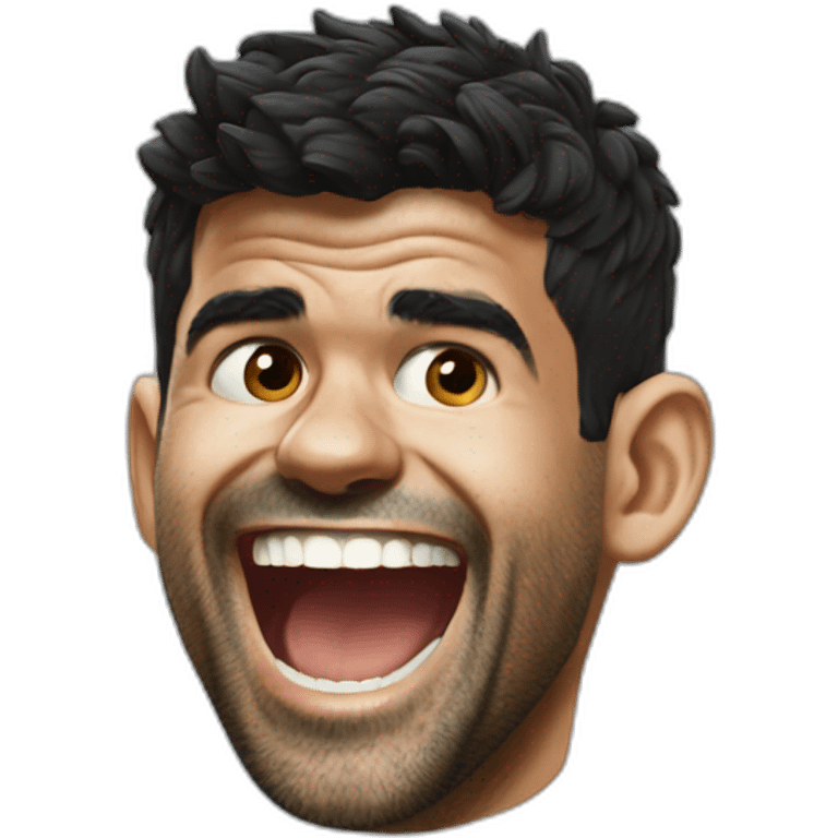 laughing diego costa emoji