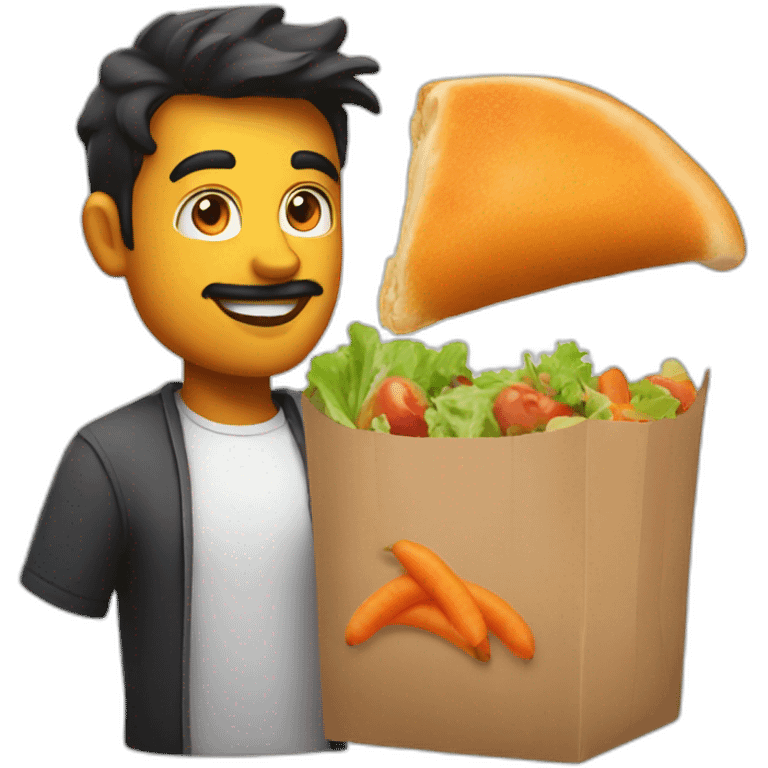 Swiggy food delivery emoji