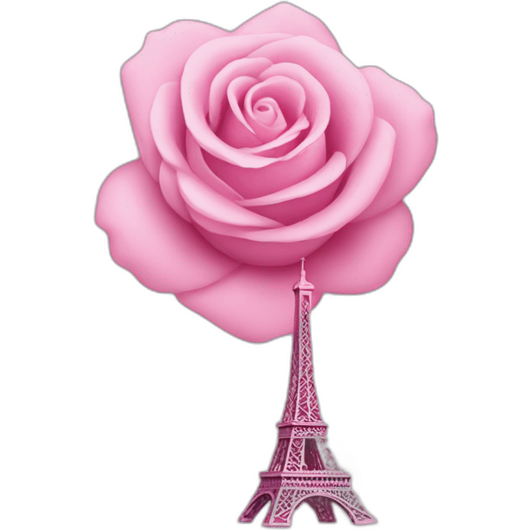 la tour eiffel en rose emoji