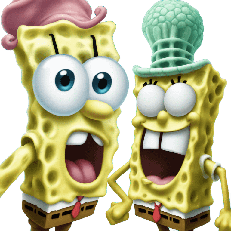 SpongeBob annoying squidward emoji