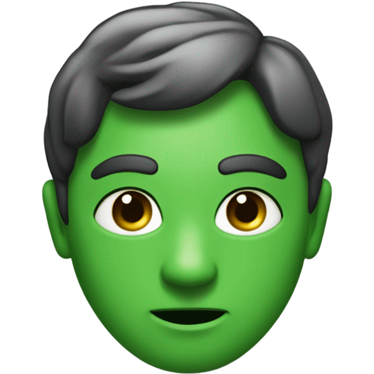 Alieno verde emoji