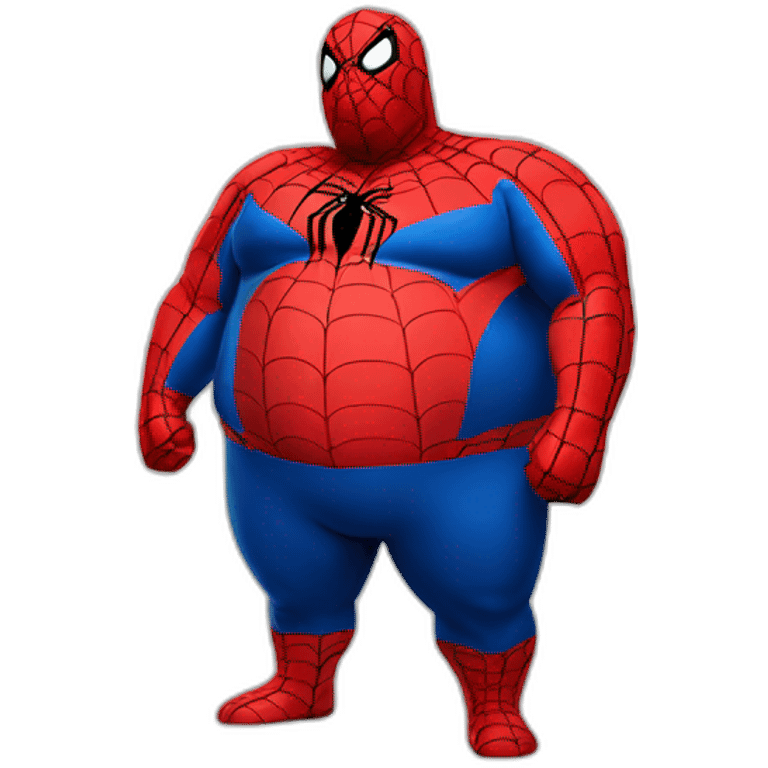 Fat Spiderman emoji