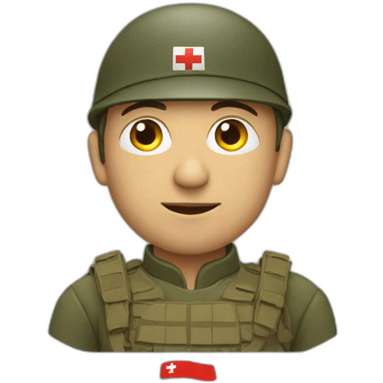 Swiss soldier emoji