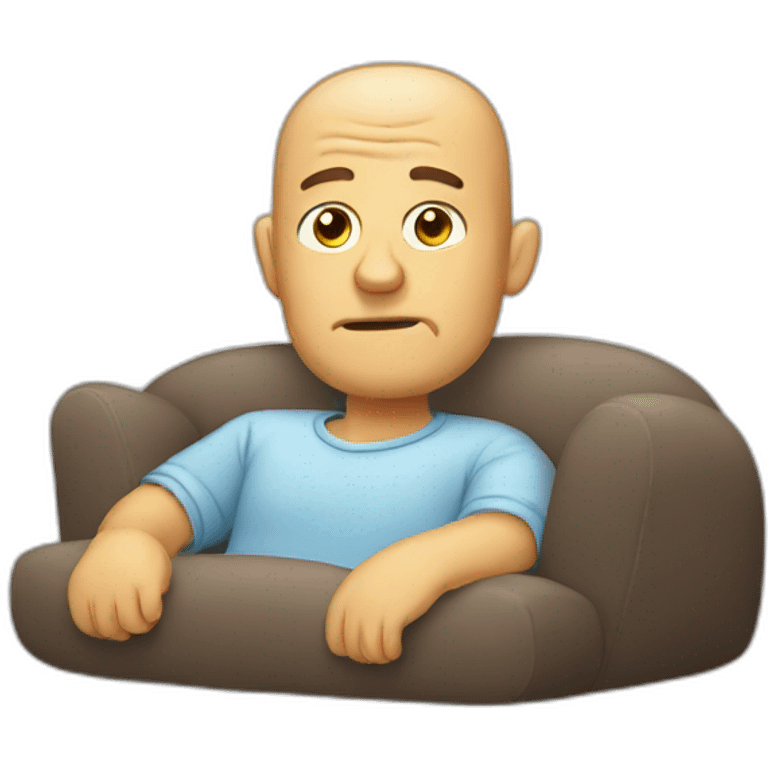 Lazy Man emoji