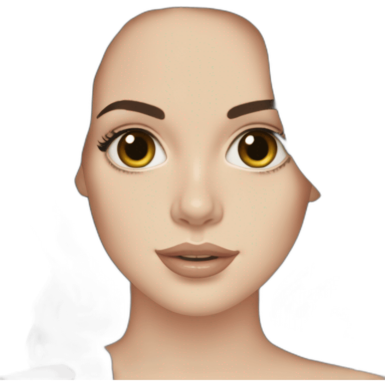 Lana del Rey dark hair emoji