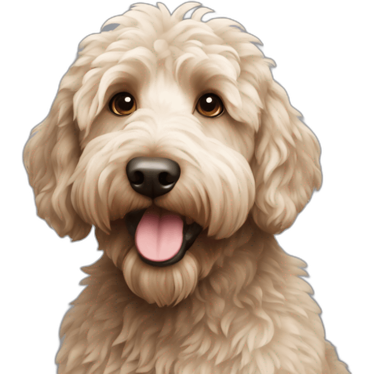 Australian labradoodle emoji