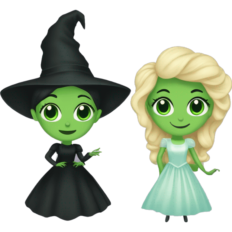 Elphaba and Glinda  emoji