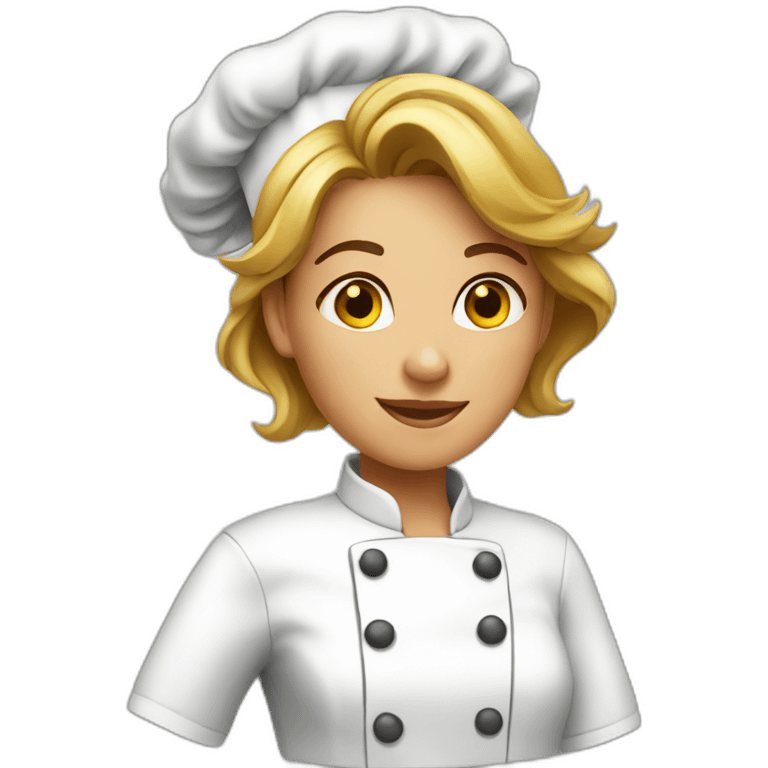 Chef female emoji