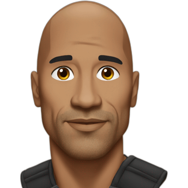 The rock emoji