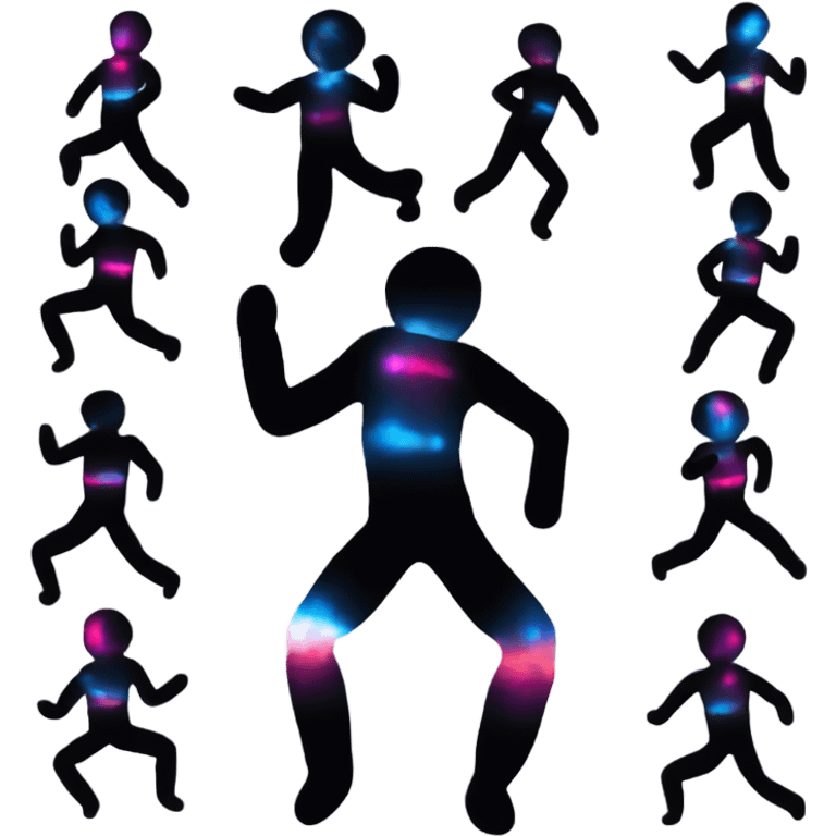 galactic dancing human with 47 chromosomes  emoji