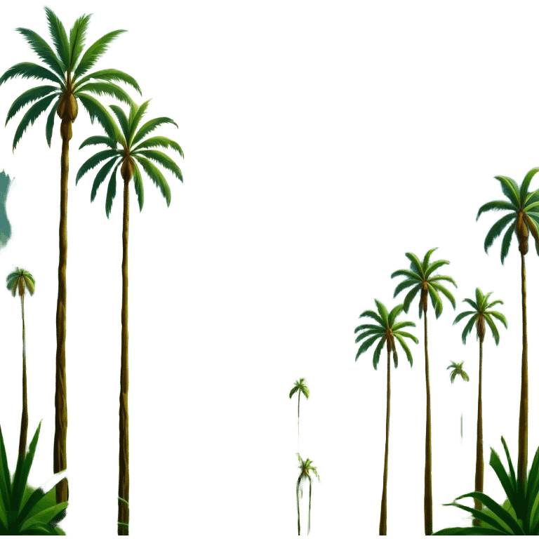 Cinematic Realistic Cocora Valley Landmark Emoji, featuring towering wax palm trees swaying in the misty green valley, with rolling hills and distant mountain peaks bathed in warm morning light. emoji