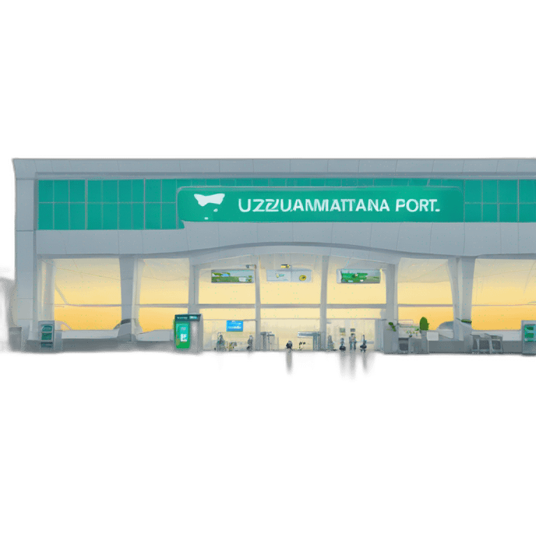 UZBEKISTAN  International Airport emoji