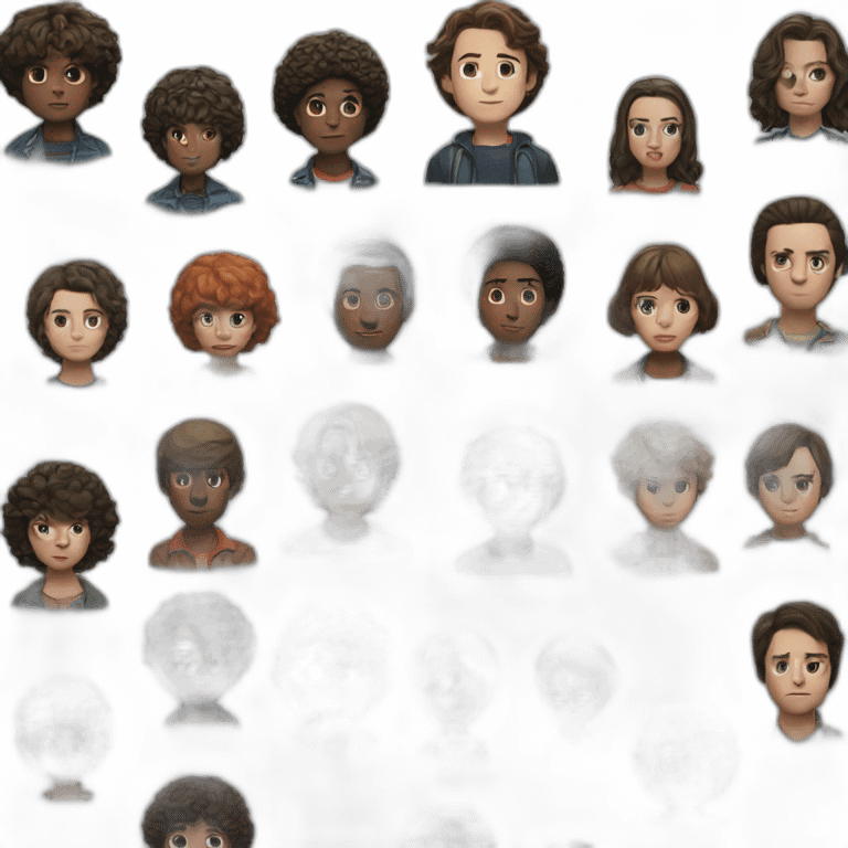 Stranger things will emoji