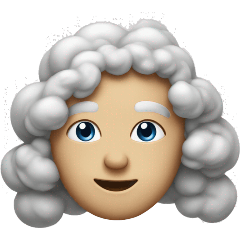 Lachende wolke emoji