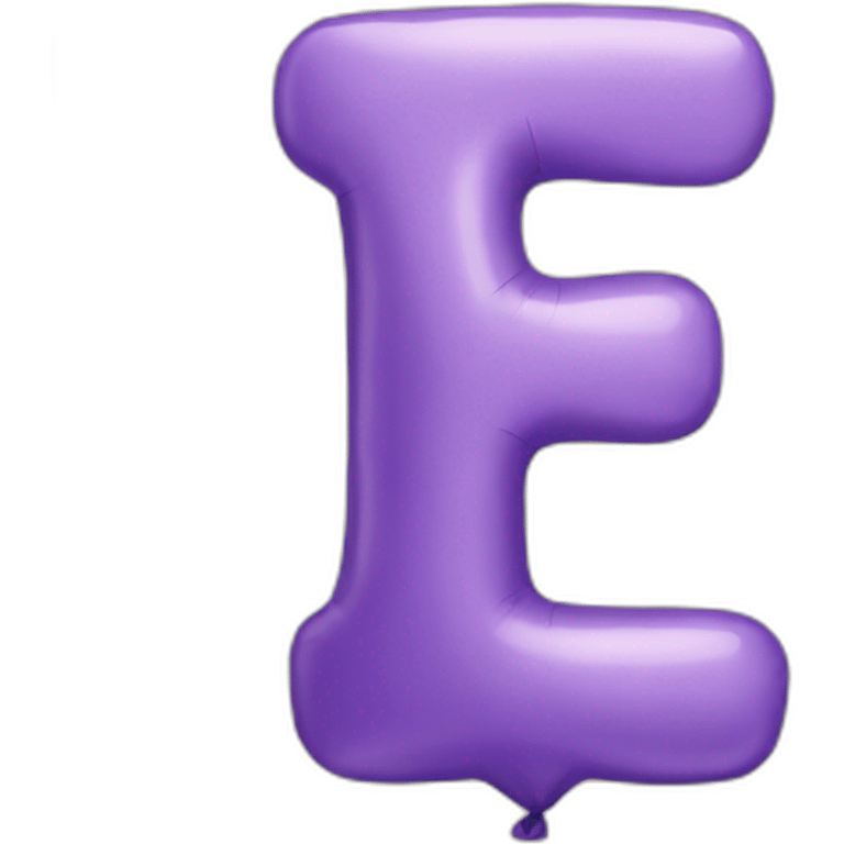 balloon letter four emoji