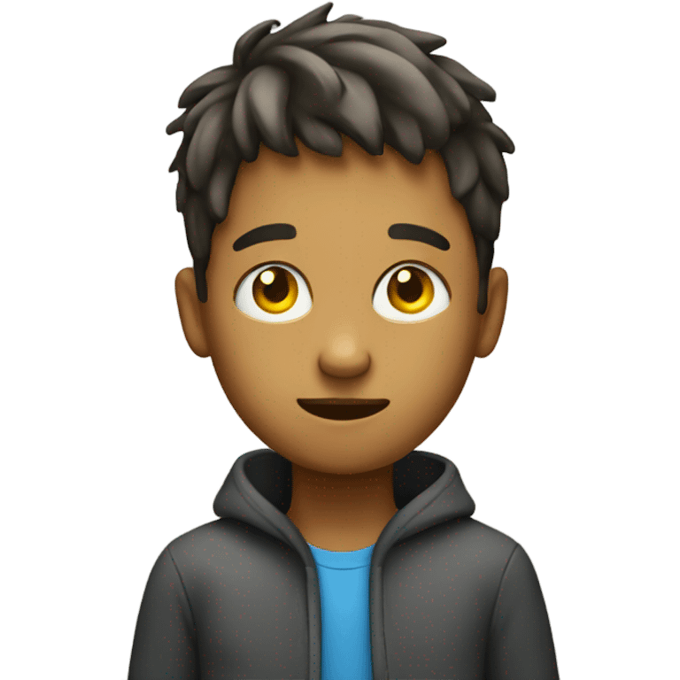 boy with idea focus in his head emoji