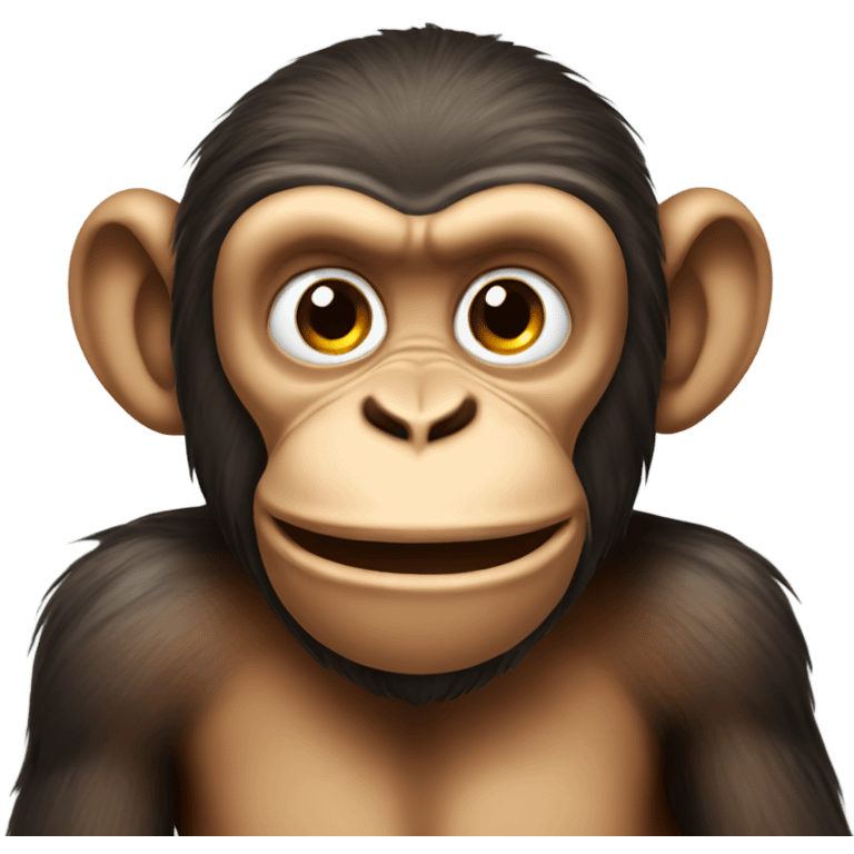 Goofy monkey  emoji