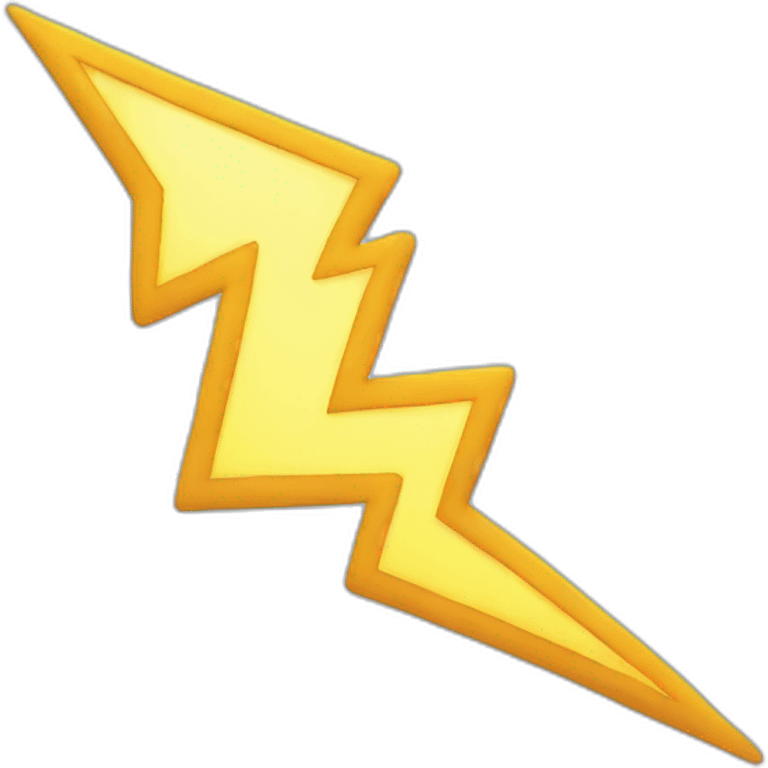  lightning emoji